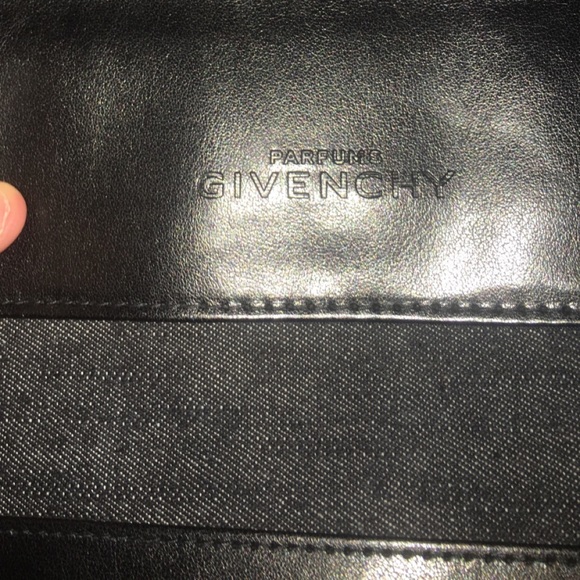 Givenchy perfumes genuine leather bag - Picture 1 of 6